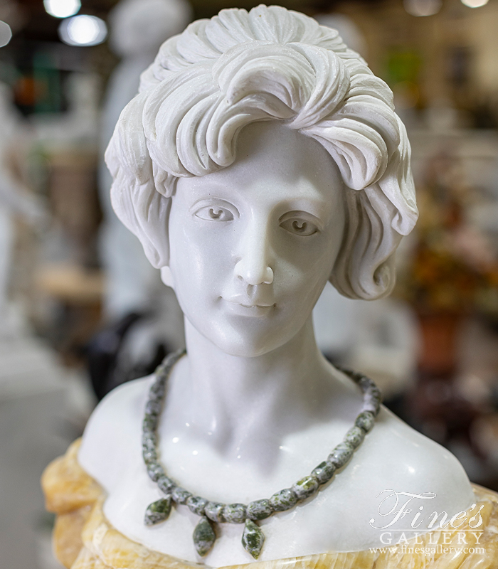 Search Result For Marble Statues  - Georgian Lady In Marble - MBT-439